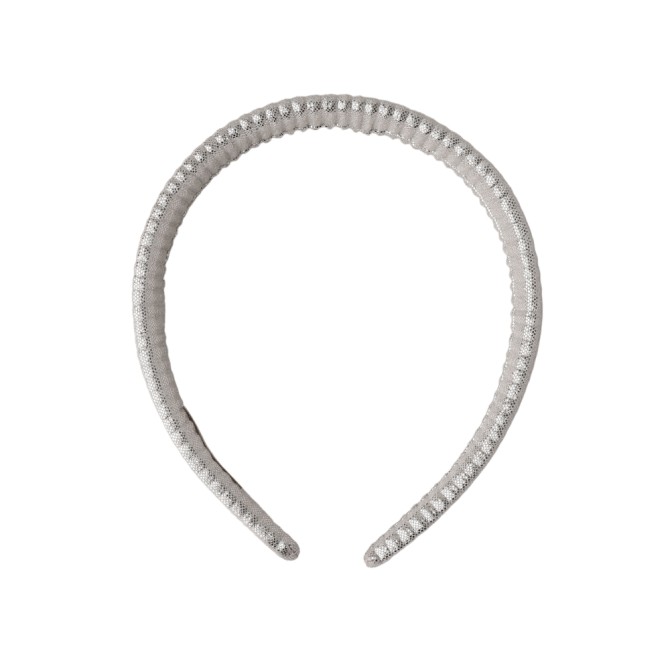 KLAUDI HEADBAND SILVER