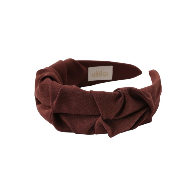 RIPPLE HEADBAND ELEGANT CHOCOLATE