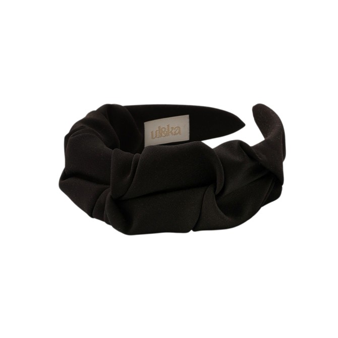 RIPPLE HEADBAND ELEGANT BLACK