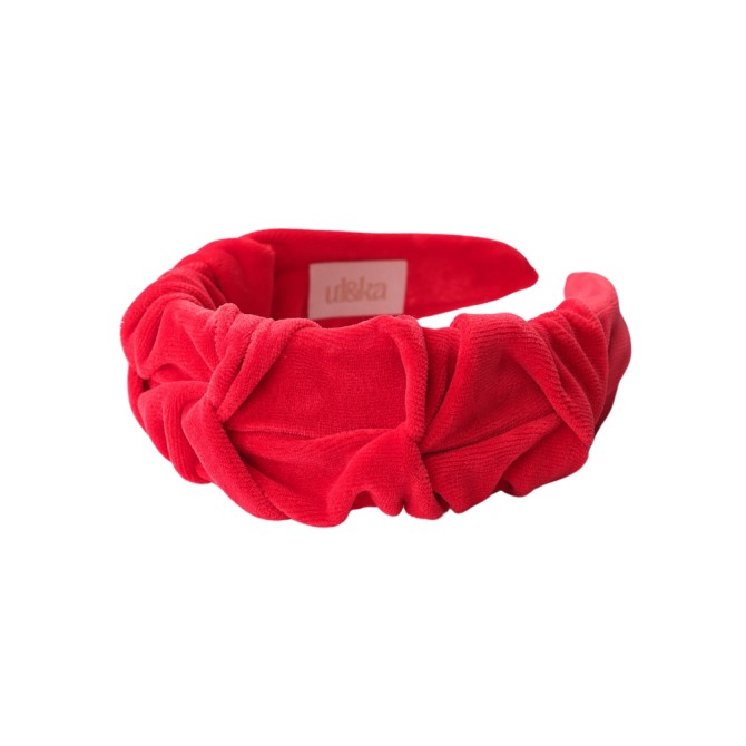 RIPPLE HEADBAND VELVET KARMAZYN