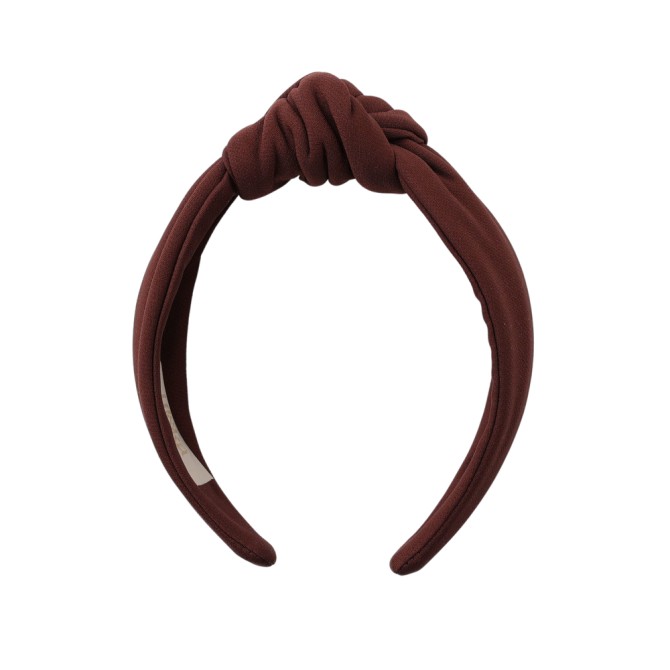 LOOP HEADBAND ELEGANT CHOCOLATE