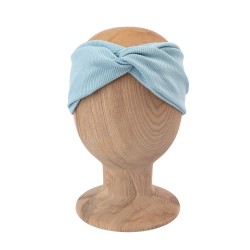 TWIST HEADBAND BLUE LINE