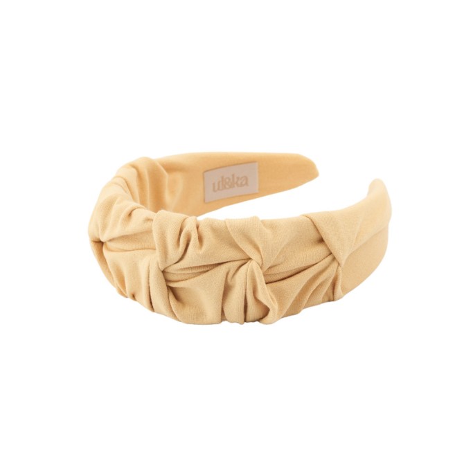 RIPPLE HEADBAND BUTTER YELLOW