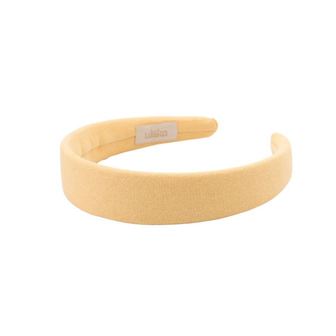 KLAUDI HEADBAND BUTTER YELLOW