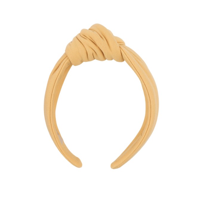 LOOP HEADBAND BUTTER YELLOW