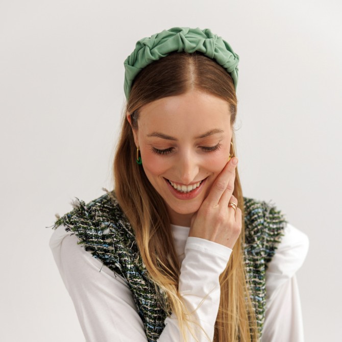 RIPPLE HEADBAND SAGE