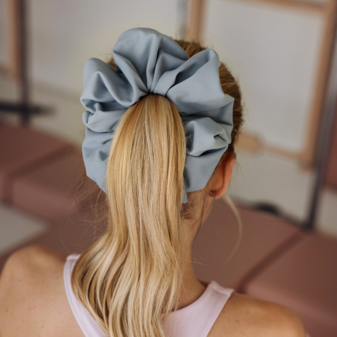 scrunchie maxi fitulka sky blue