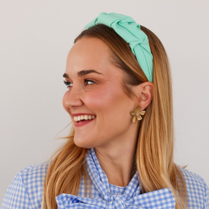 RIPPLE HEADBAND ELEGANT MINT