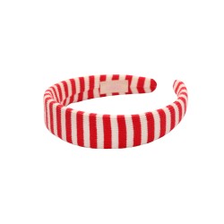 KLAUDI HEADBAND RED STRIPES LINE