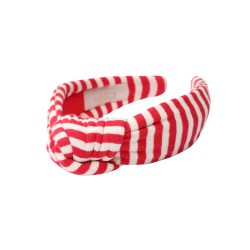 LOOP HEADBAND RED STRIPES LINE