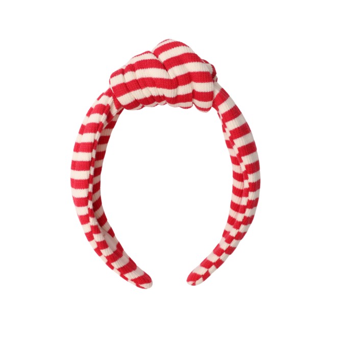 LOOP HEADBAND RED STRIPES LINE
