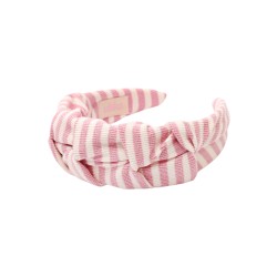 RIPPLE HEADBAND PINK STRIPES LINE