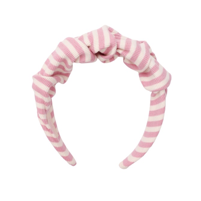 RIPPLE HEADBAND PINK STRIPES LINE