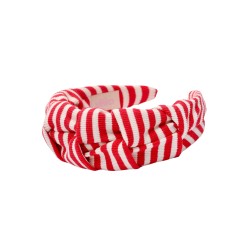 RIPPLE HEADBAND RED STRIPES LINE