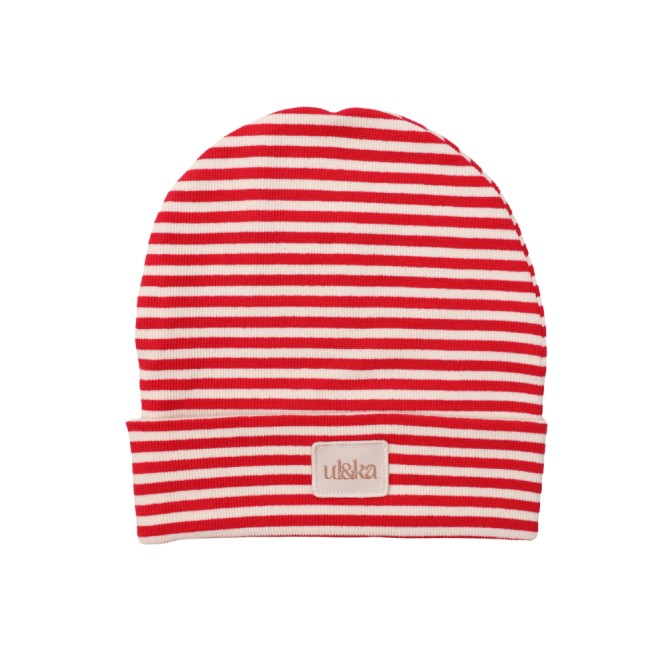 BEANIE RED STRIPES LINE