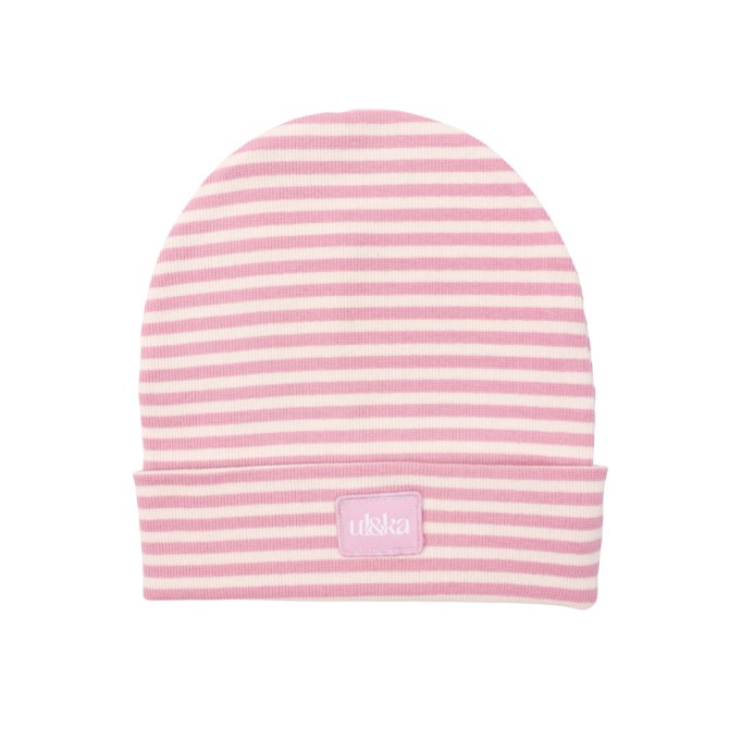 BEANIE PINK STRIPES LINE