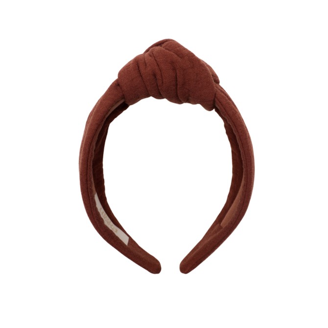 LOOP HEADBAND CZEKOLADA