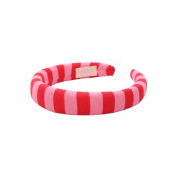 KAJKA HEADBAND CZERWONE PASKI LINE