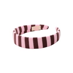 KLAUDI HEADBAND BABY BLUE STRIPES LINE