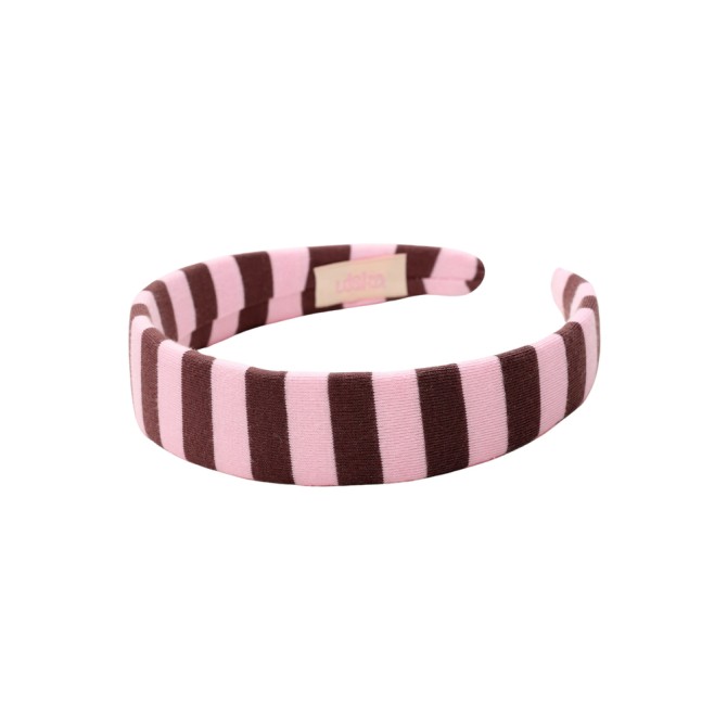 KLAUDI HEADBAND BABY BLUE STRIPES LINE