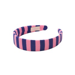 KLAUDI HEADBAND BABY BLUE STRIPES LINE