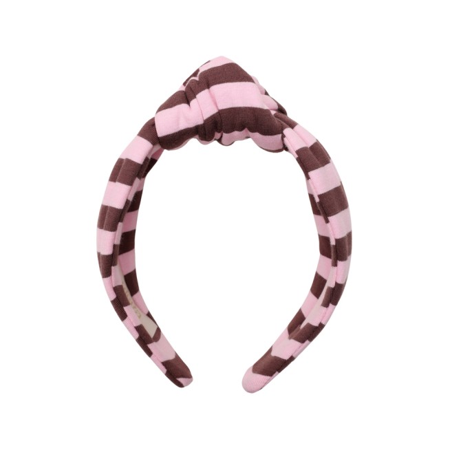 LOOP HEADBAND PINK STRIPES LINE