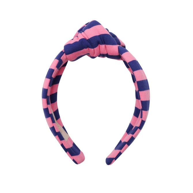 LOOP HEADBAND PINK STRIPES LINE