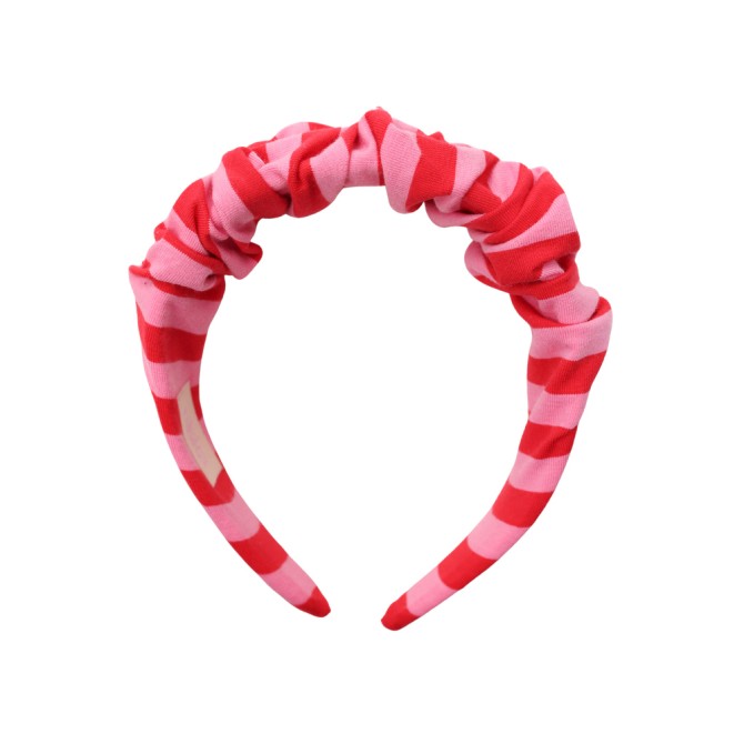 RIPPLE HEADBAND PINK STRIPES LINE