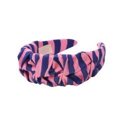 RIPPLE HEADBAND PINK STRIPES LINE
