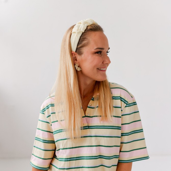 RIPPLE HEADBAND MUSLIN MASEŁKO