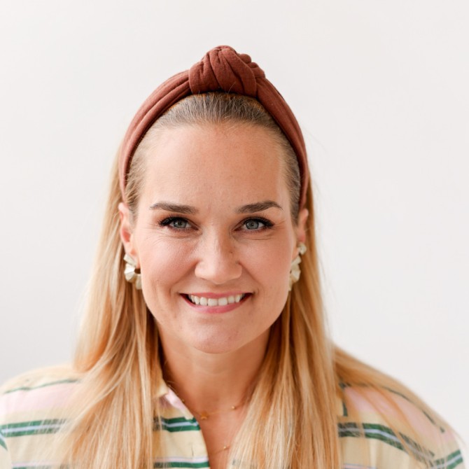 LOOP HEADBAND CZEKOLADA
