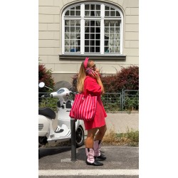 shopping bag vicky red