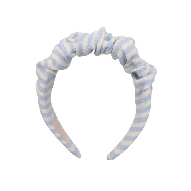 RIPPLE HEADBAND BABY BLUE STRIPES LINE