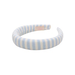 KAJKA HEADBAND BABY BLUE STRIPES LINE