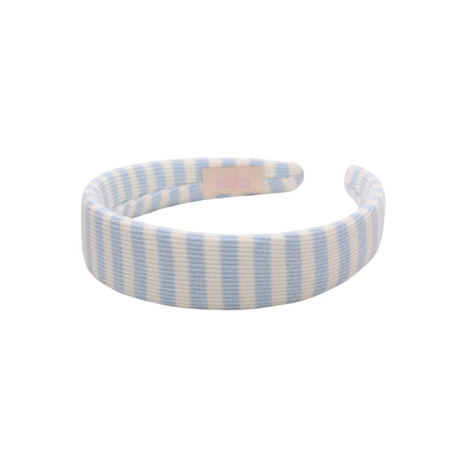 KLAUDI HEADBAND LILA STRIPES LINE