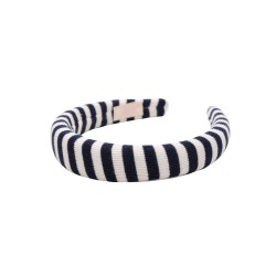 KAJKA HEADBAND NAVY STRIPES LINE