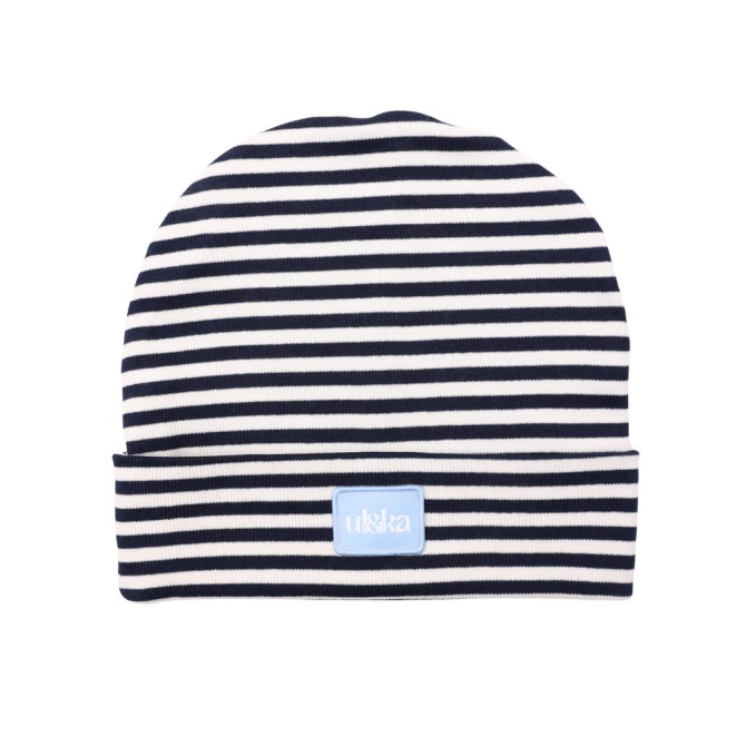 BEANIE NAVY STRIPES LINE